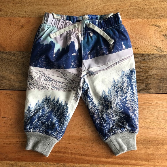 GAP Other - ❄️Gap 6-12m blue patterned snow pant